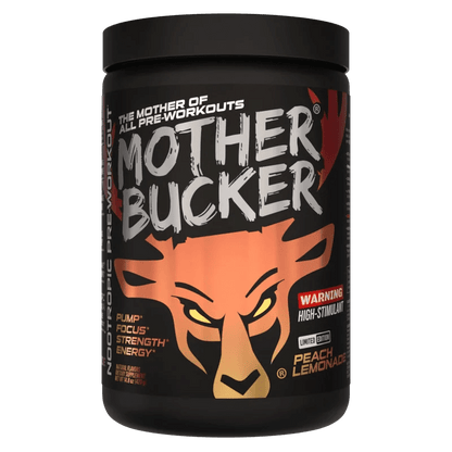 Bucked Up Mother Bucker Pre-Workout | 400mg Caffeine for Extreme Energy, Focus & Pumps - Mann Nutrition