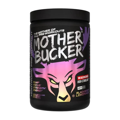 Bucked Up Mother Bucker Pre-Workout | 400mg Caffeine for Extreme Energy, Focus & Pumps - Mann Nutrition