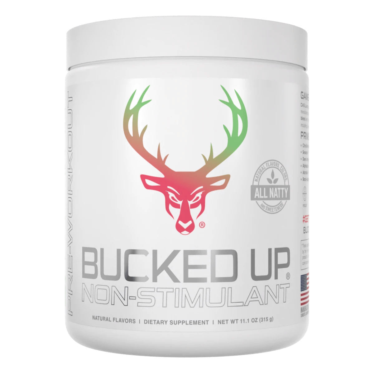 Bucked Up - Non - Stimulant Pre - Workout - Mann Nutrition