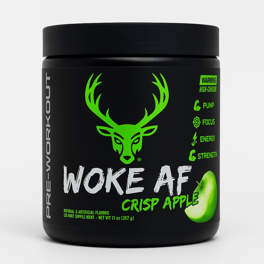 Bucked Up Woke AF - High Stimulant Pre - Workout - Mann Nutrition