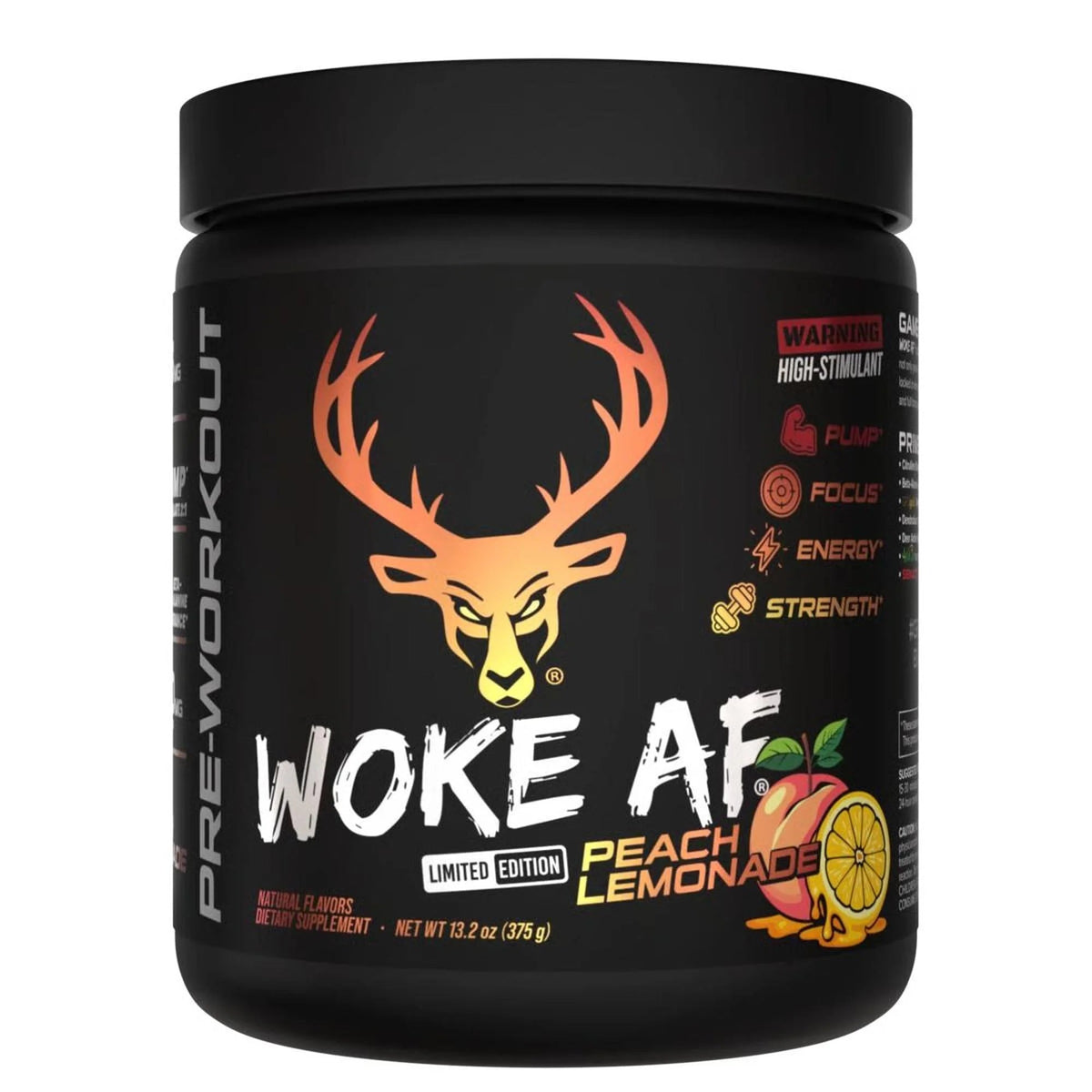 Bucked Up Woke AF - High Stimulant Pre-Workout - Mann Nutrition