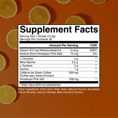 Bum Essential Pre - Workout - 30 Servings - Mann Nutrition