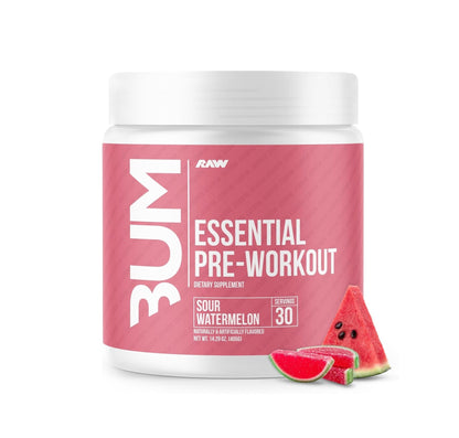 Bum Essential Pre - Workout - 30 Servings - Mann Nutrition