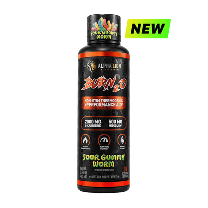 Alpha Lion BURN2O – Stimulant-Free Liquid Thermogenic & Performance Support, 31 Servings