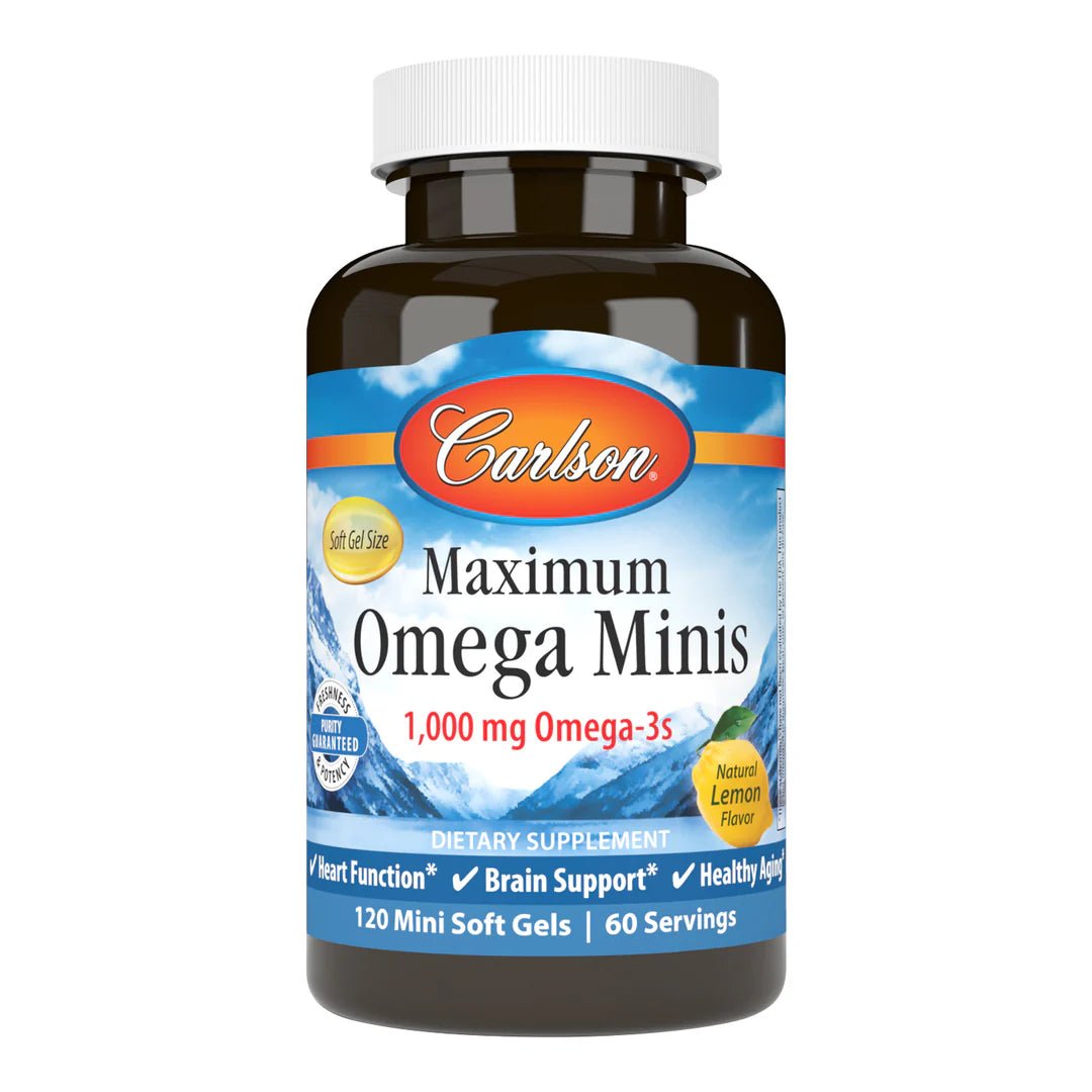 Carlson Maximum Omega minis - Mann Nutrition