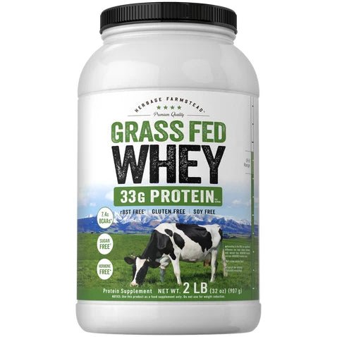 Carlyle Grass Fed Whey Protein 2 lbs Unflvrd - Mann Nutrition