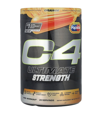 Cellucor C4 Ultimate Strength Pre Workout Powder | Orange | 20 Servings - Mann Nutrition