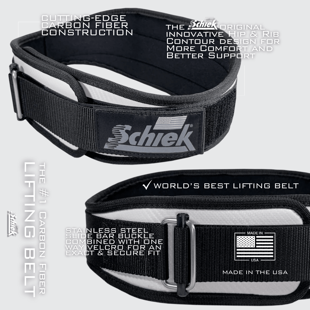 CF3004 Schiek Carbon Fiber Lifting Belt sku-52268221104424- Mann Nutrition
