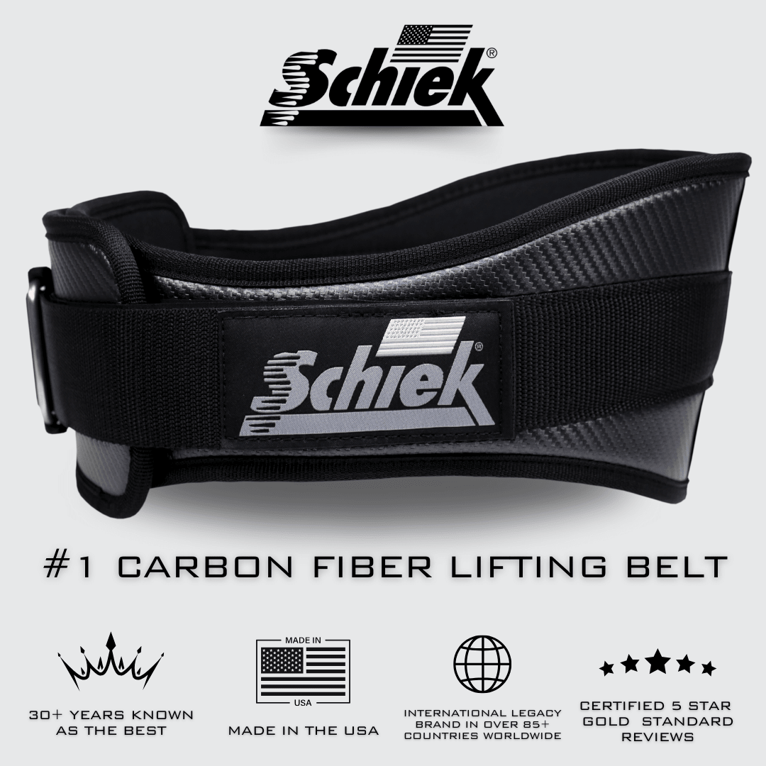 CF3004 Schiek Carbon Fiber Lifting Belt sku-52268221333800- Mann Nutrition