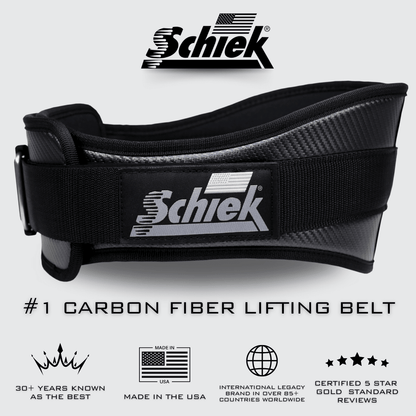 CF3004 Schiek Carbon Fiber Lifting Belt sku-52268221333800- Mann Nutrition