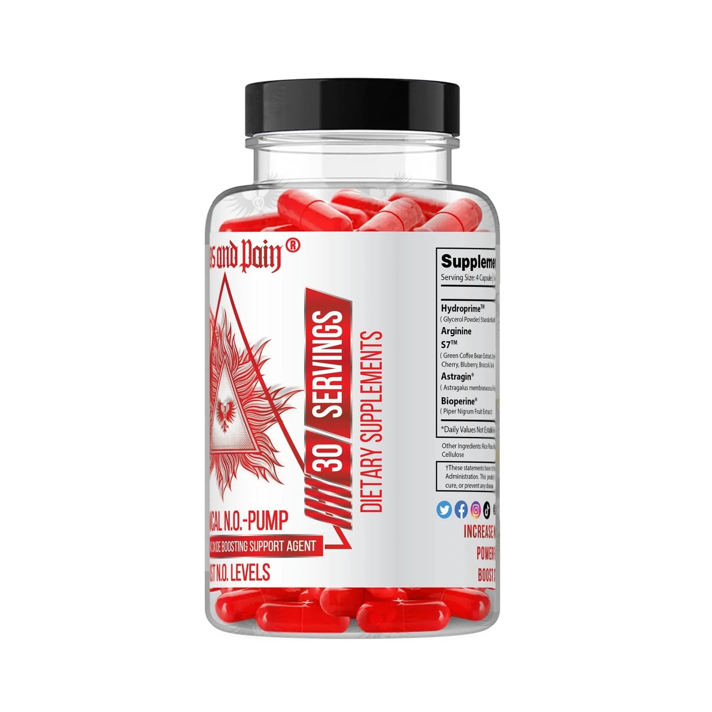 Chaos and Pain Chemical N.O. PUMP  - Mann Nutrition