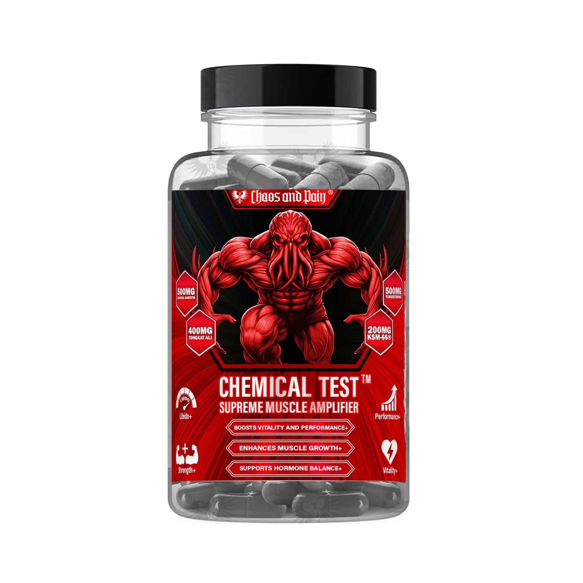 CHaos and Pain Chemical Test - Supreme Muscle Amplifier  - Mann Nutrition