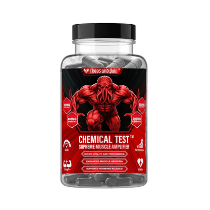 CHaos and Pain Chemical Test - Supreme Muscle Amplifier  - Mann Nutrition