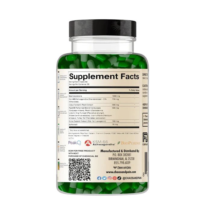 Chemical BE - Beta - Ecdysterone  - Mann Nutrition