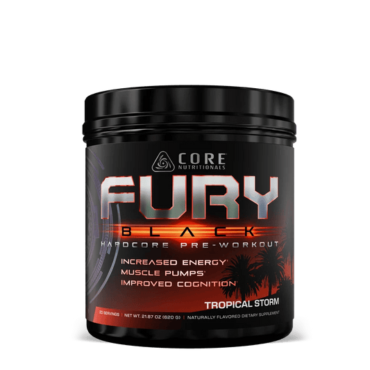 Core Nutritionals FURY BLACK Hardcore Pre-Workout 850080302347- Mann Nutrition