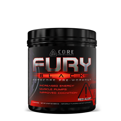 Core Nutritionals FURY BLACK Hardcore Pre-Workout 850080302354- Mann Nutrition