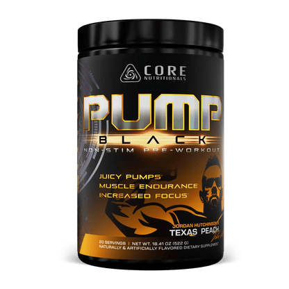 Core Nutritionals PUMP BLACK Non-Stim Pre-Workout - Mann Nutrition