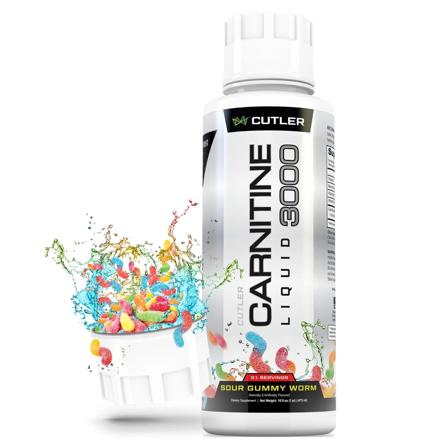 Cutler Liquid L - Carnitine 3000  - Mann Nutrition