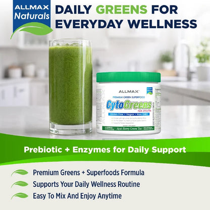 ALLMAX CytoGreens Super Green Powder 14 Servings