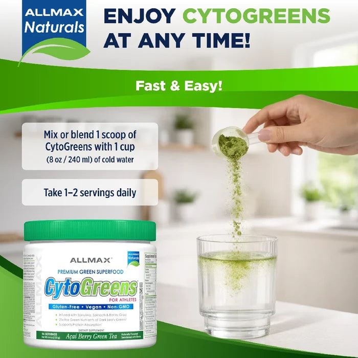 ALLMAX CytoGreens Super Green Powder 14 Servings