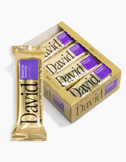 David Protein Bars - Mann Nutrition