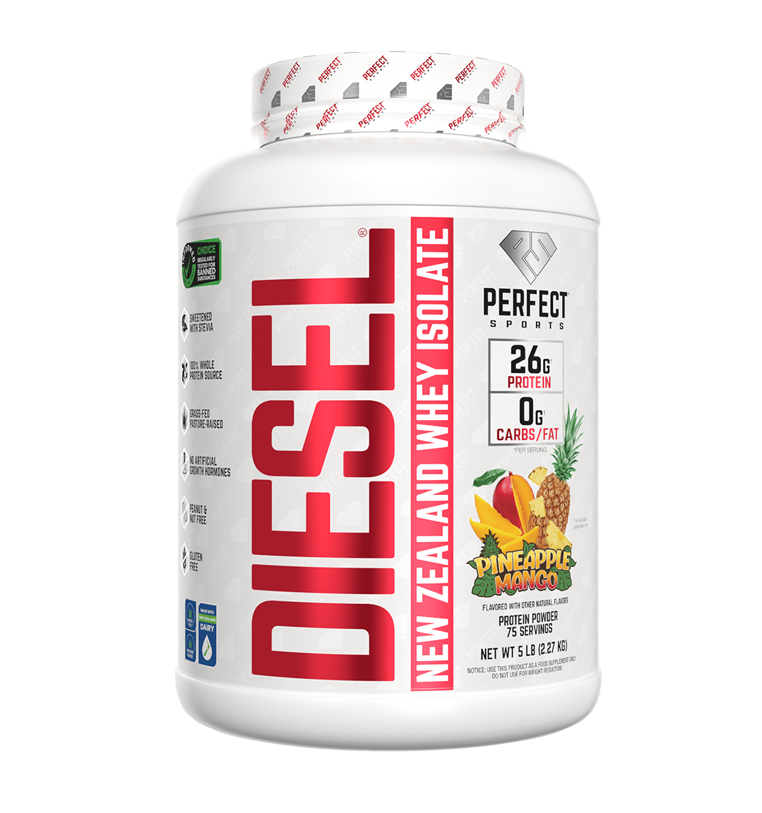 DIESEL NEW ZEALAND GRASSFED WHEY PROTEIN ISOLATE  - Mann Nutrition