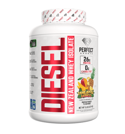 DIESEL NEW ZEALAND GRASSFED WHEY PROTEIN ISOLATE  - Mann Nutrition
