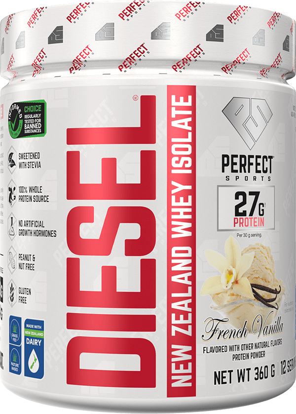 DIESEL NEW ZEALAND GRASSFED WHEY PROTEIN ISOLATE - 360 G  - Mann Nutrition