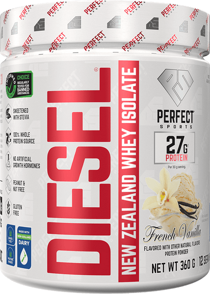 DIESEL NEW ZEALAND GRASSFED WHEY PROTEIN ISOLATE - 360 G  - Mann Nutrition