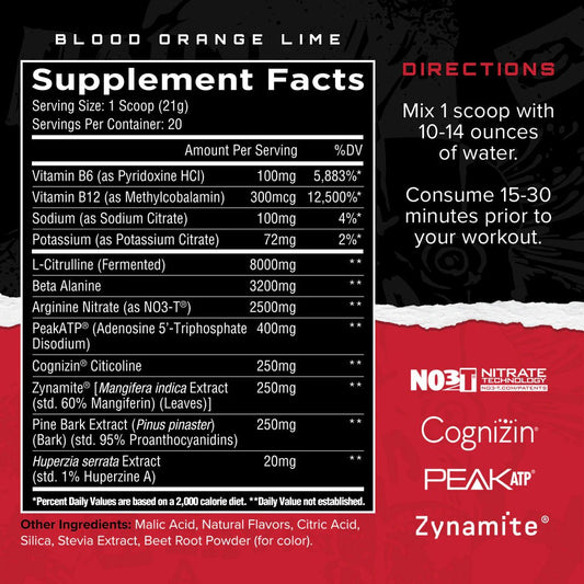 Dissident - Non Stim Pre - Mann Nutrition