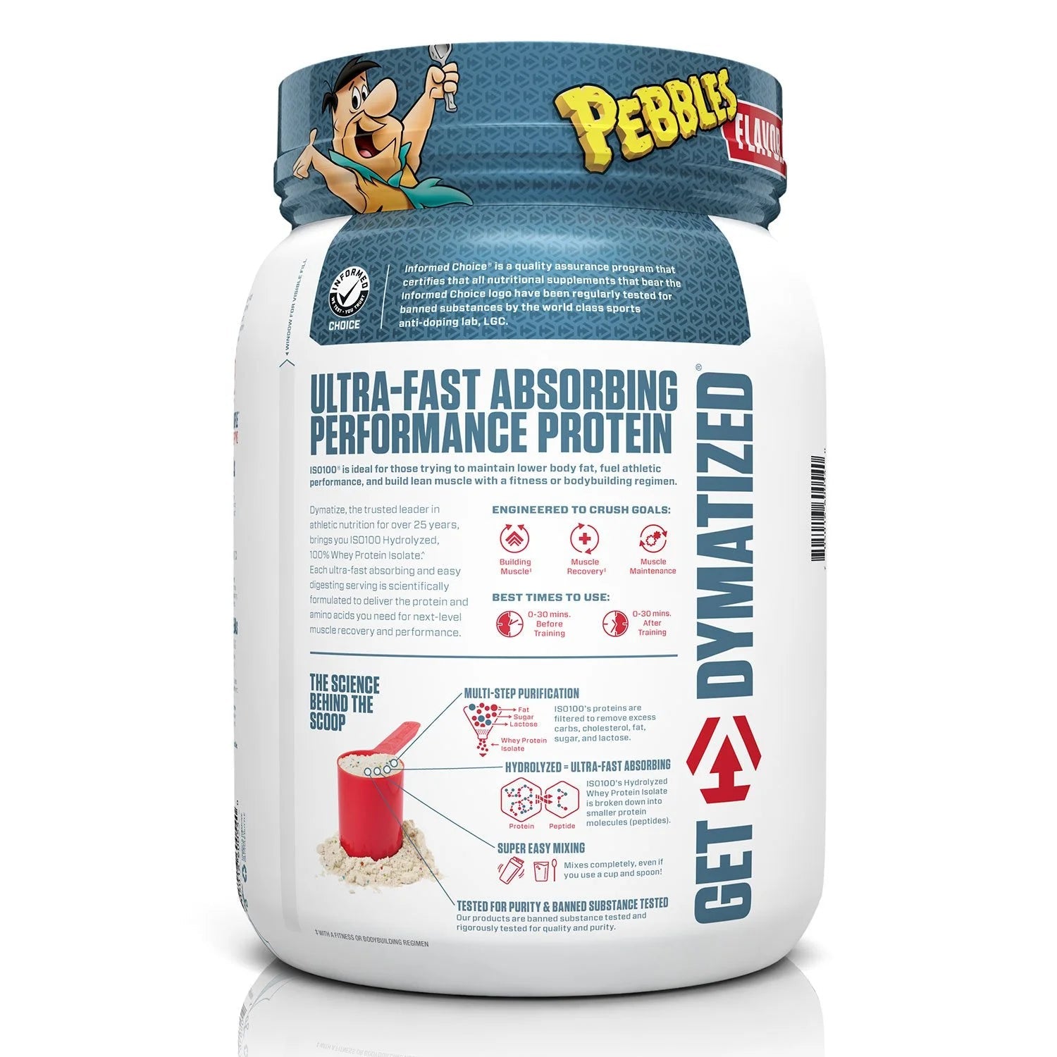 Dymatize Iso 100 Hydrolyzed Protein - 24 Servings - Mann Nutrition