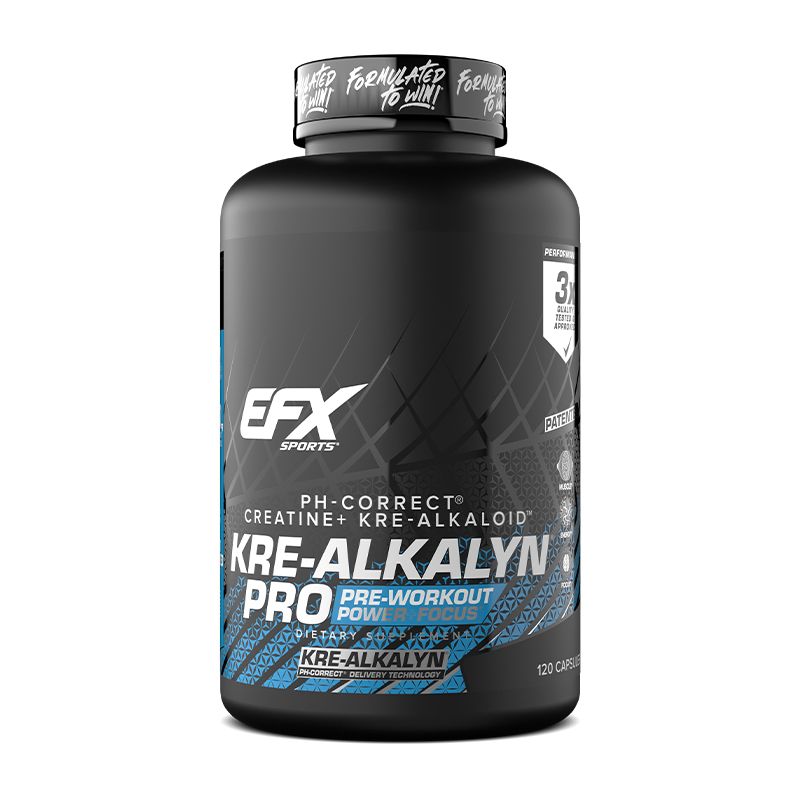 Efx Kre-Alkalyn PRO Creatine Pre Workout Capsules – Mann Nutrition