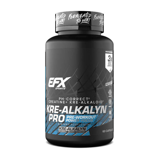 Efx Kre - Alkalyn PRO Creatine Pre Workout Capsules  - Mann Nutrition