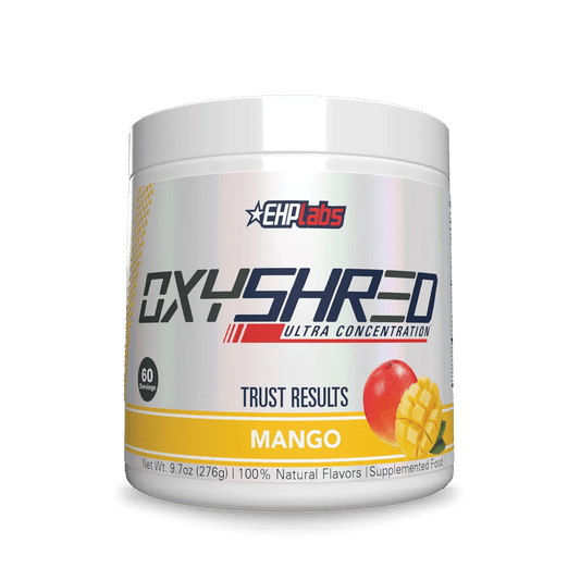 EHPlabs OxyShred Ultra Fat Burner – Thermogenic Energy & Metabolism Support | 60 Servings - Mann Nutrition