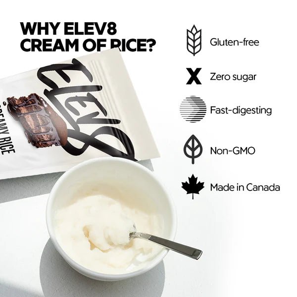 Elev8 Creamy Rice 25 Servings  - Mann Nutrition