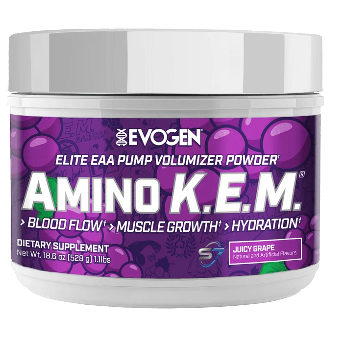Evogen Amino K.E.M. EAA | Essential Amino Acids + BCAAs + Hydration & Recovery Formula - Mann Nutrition