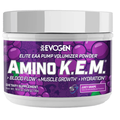 Evogen Amino K.E.M. EAA | Essential Amino Acids + BCAAs + Hydration & Recovery Formula - Mann Nutrition