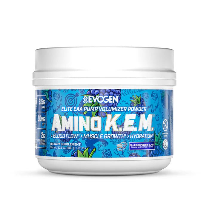 Evogen Amino K.E.M. EAA | Essential Amino Acids + BCAAs + Hydration & Recovery Formula - Mann Nutrition