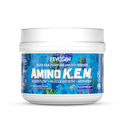 Evogen Amino K.E.M. EAA | Essential Amino Acids + BCAAs + Hydration & Recovery Formula - Mann Nutrition