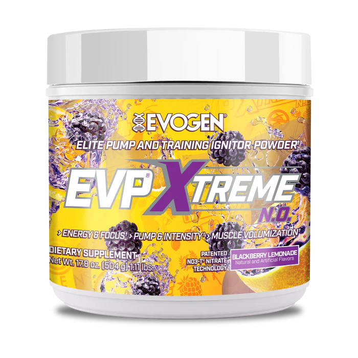 Evogen EVP Xtreme N.O. High-Stim Pre-Workout | Energy, Focus & Extreme Pumps - Mann Nutrition