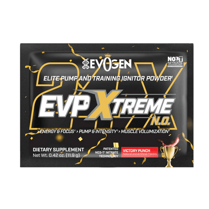 Evogen Nutrition EVP Xtreme N.O. Pre - Workout Travel Packet  - Mann Nutrition