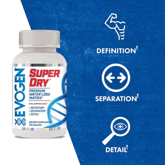 Evogen Super Dry - Premium Water Control Matrix  - Mann Nutrition