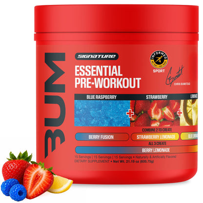 RAW Essentials Pre workout 3 in 1 Flavor - 45 Servings