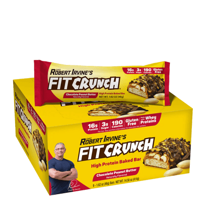 Fit Crunch High Protein Baked Bars - Mann Nutrition