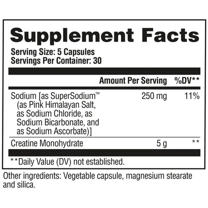 GAT Sport Nitraflex PRO Creatine | 5g Creatine Monohydrate + Super Sodium™ | 180 Capsules - Mann Nutrition