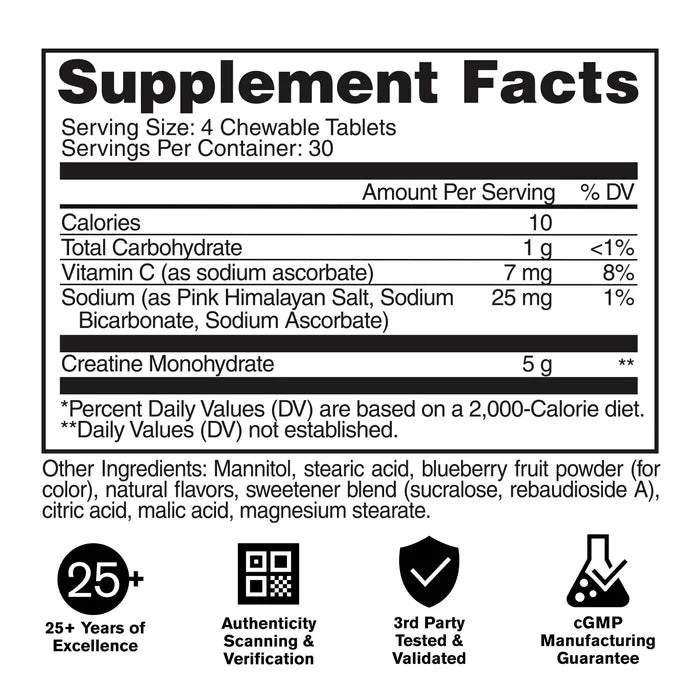 Gat Sports Creatine Chews  - Mann Nutrition