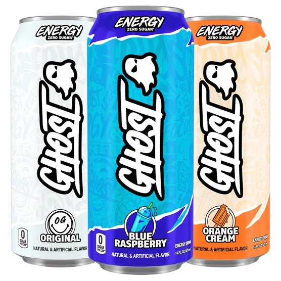 Ghost Energy Drink Variety Pack - Pack of 18  - Mann Nutrition