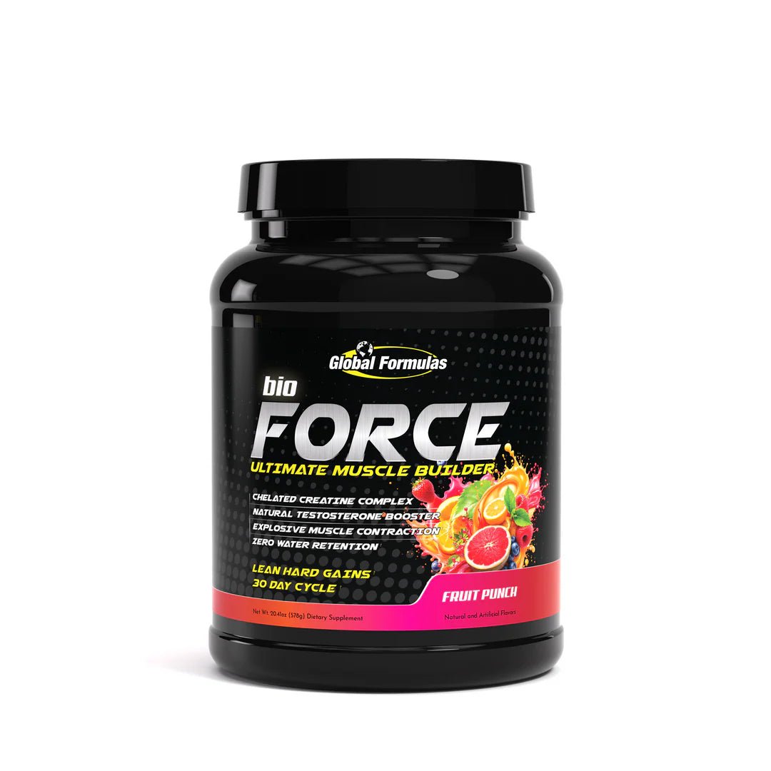 Global Formulas bioFORCE Hardcore - Ultimate Muscle Builder – Mann ...