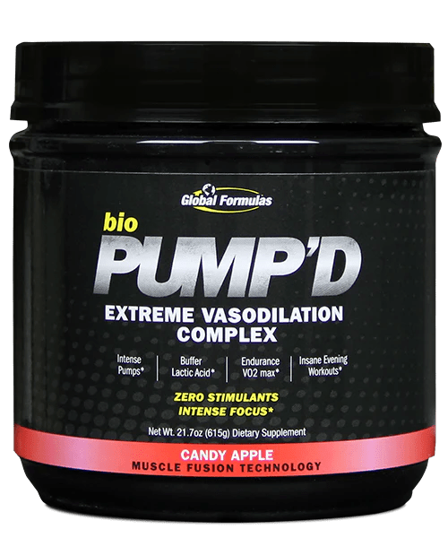 Global Formulas Pump’D Pre Workout 30 Servings - Mann Nutrition