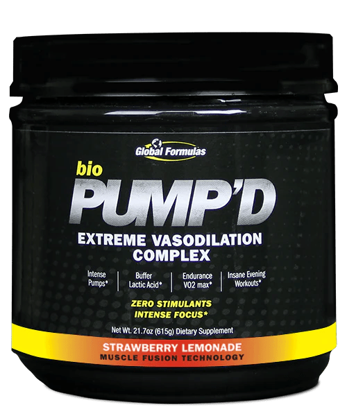Global Formulas Pump’D Pre Workout 30 Servings - Mann Nutrition